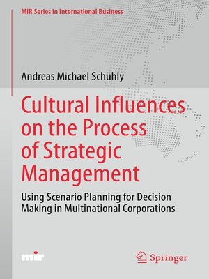 cover image of Cultural Influences on the Process of Strategic Management